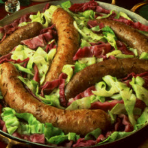 Polish Sausage with Cabbage