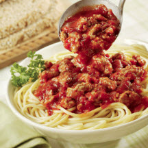View the recipe Quick Spaghetti with Meat Sauce. Quick Spaghetti with Meat Sauce