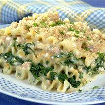 Sausage Alfredo Lasagna
