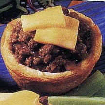 Sloppy Joe Biscuit Cups
