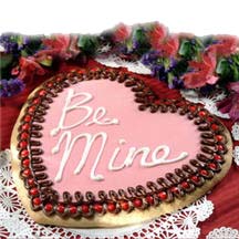 Big Valentine Cookie
