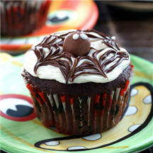 Cobweb Cupcakes