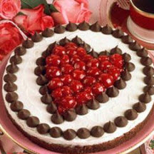 Covered with Kisses Chocolate-Cherry Torte