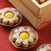 Cranberry-Clementine Cookie Sandwiches