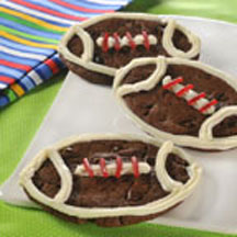 View the recipe Football Cookies. Football Cookies