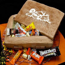 Halloween Coffin Cake