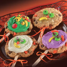 View the recipe for Halloween Cookie Pops. Halloween Cookie Pops
