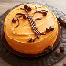 Haunted Tree Halloween Cake