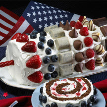 Hershey's Firecracker Cake