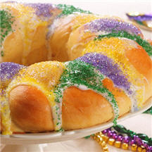 Mardi Gras Three Kings Cakes