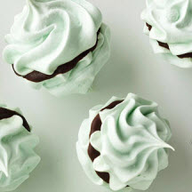 Mint Meringue Kisses