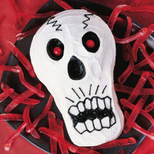 Scary Skull Cake