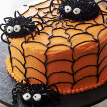 Spiderweb Cake