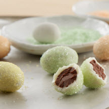 Sugared Chocolate Eggs