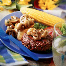 Amazing Veal-Mushroom Burgers