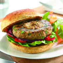 Dijon Veal Burgers
