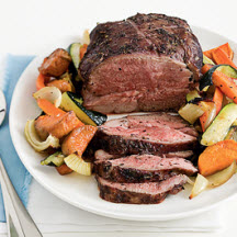 Garlic and Oregano Roast Lamb