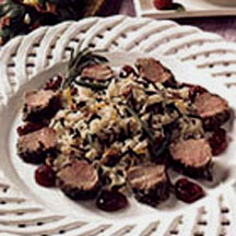 Rosemary-Pepper Seared Lamb Noisettes