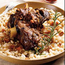 Zinfandel Braised Lamb Shanks