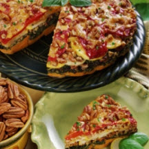 Georgia Pecan Vegetable Torte with Cheddar