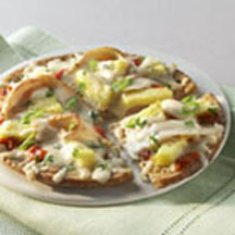 Monterey Jack Pita Pizza