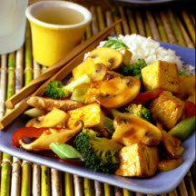 Stir-fried Vegetables with Tofu