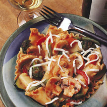 Tossed Mushroom Lasagna