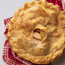 Apple Pie with Cheddar Pastry