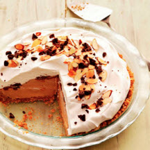 Caramel Macchiato Ice Cream Pie