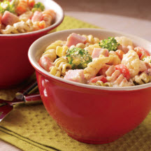 Best Make-Over Ham & Pesto Pasta