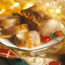 Grilled Pork Roast with Pepper Jelly Glaze