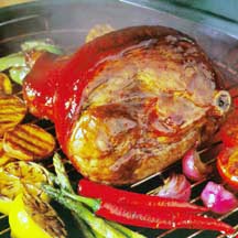 Grilled San Antonio Leg of Pork