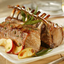 Honey and Sage-Roasted Rack of Pork