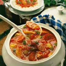 Kielbasa and Chicken Gumbo