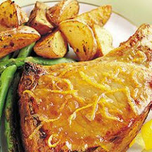 Lemon Marmalade Pork Chops