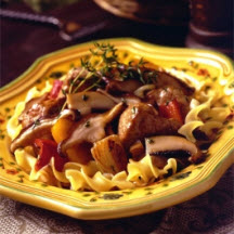 Mixed Mushrooms and Pork