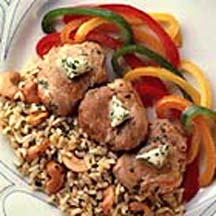 Pork Tenderloin with Garlic-Cilantro Butter