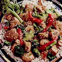 Sesame Pork with Broccoli