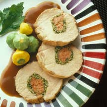 Stuffed Pork Loin Genoa Style