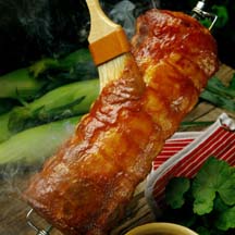 Sweet and Sour Grilled Pork Roast