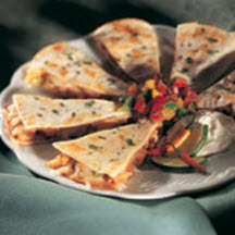 Barbecue Chicken Quesadillas