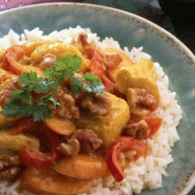 Curried Walnut Chicken