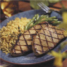 Dijon Turkey Tenderloin Steaks