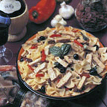 Farfalle with Turkey and Sundried Tomatoes
