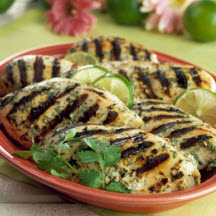Grilled Chicken with Spicy Ginger Marinade