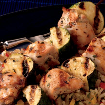 Grilled Citrus Turkey Kabobs