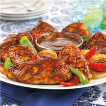 Grilled Turkey with Hoisin Sauce