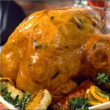 Herb Roasted Turkey with Citrus Glaze