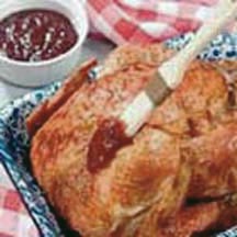 Roast Turkey with Apple Horseradish Glaze