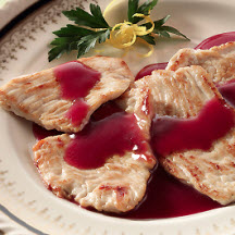 Sautéed Turkey Medallions with Cumberland Sauce